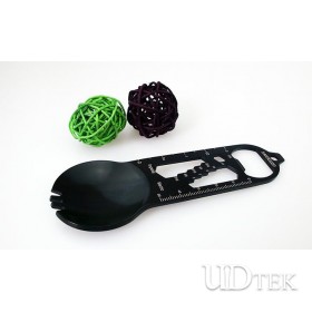 Outdoor stainless steel multifunctional camping spoon UDTEK2024